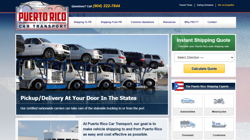 Puerto Rico Car Transport Reviews