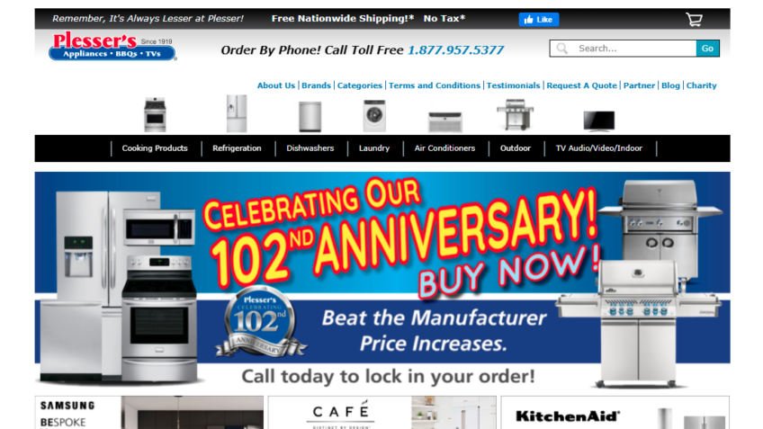 Plesser's Appliance Review - Read Reviews And Share Your Experience!