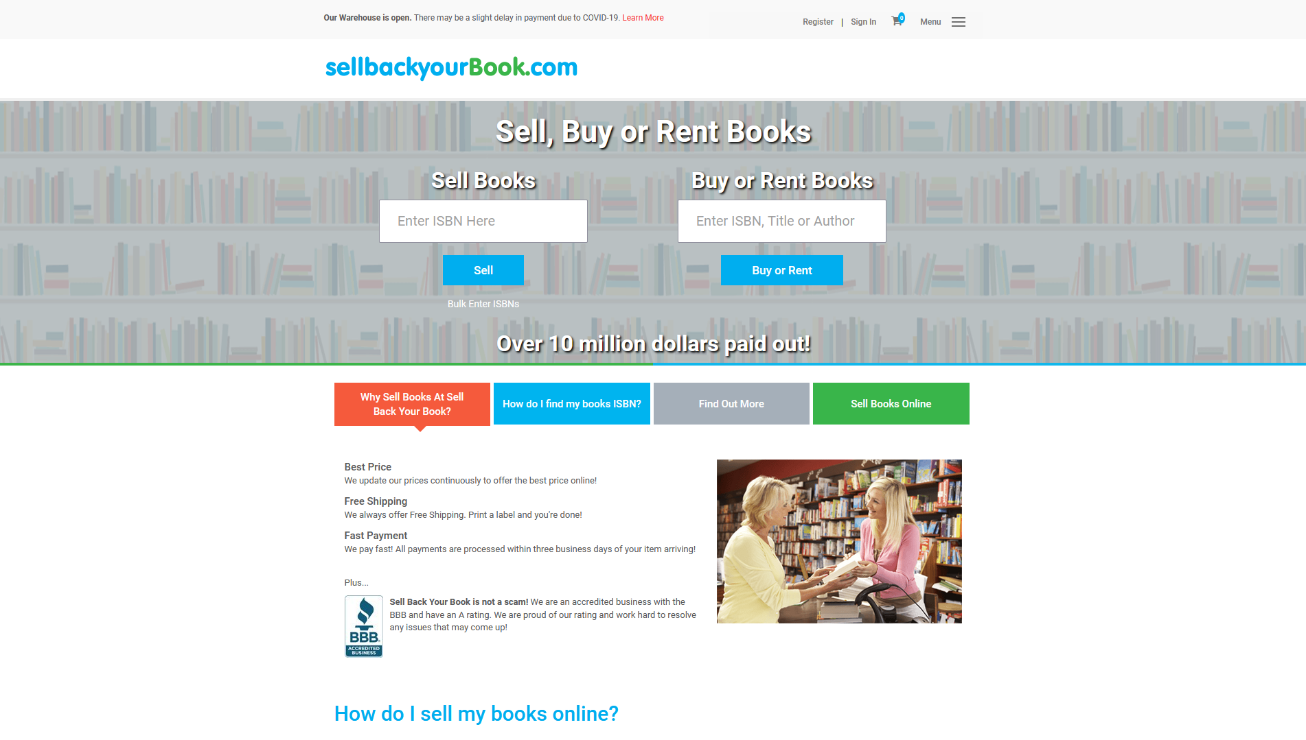 sellbackyourBook Review - Read Reviews and share your experience!