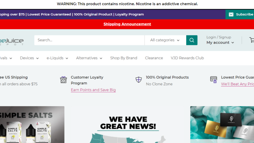 Vape Juice 25% Off VapeJuiceDepot Coupons And Promo Codes Vape Juice Coupon  Code
