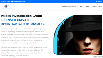 Valdes Investigation Group Miami Review