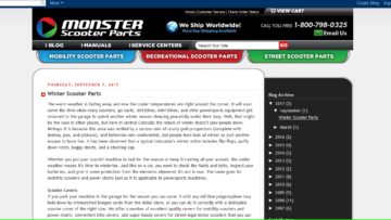 Monster scooter parts reviews