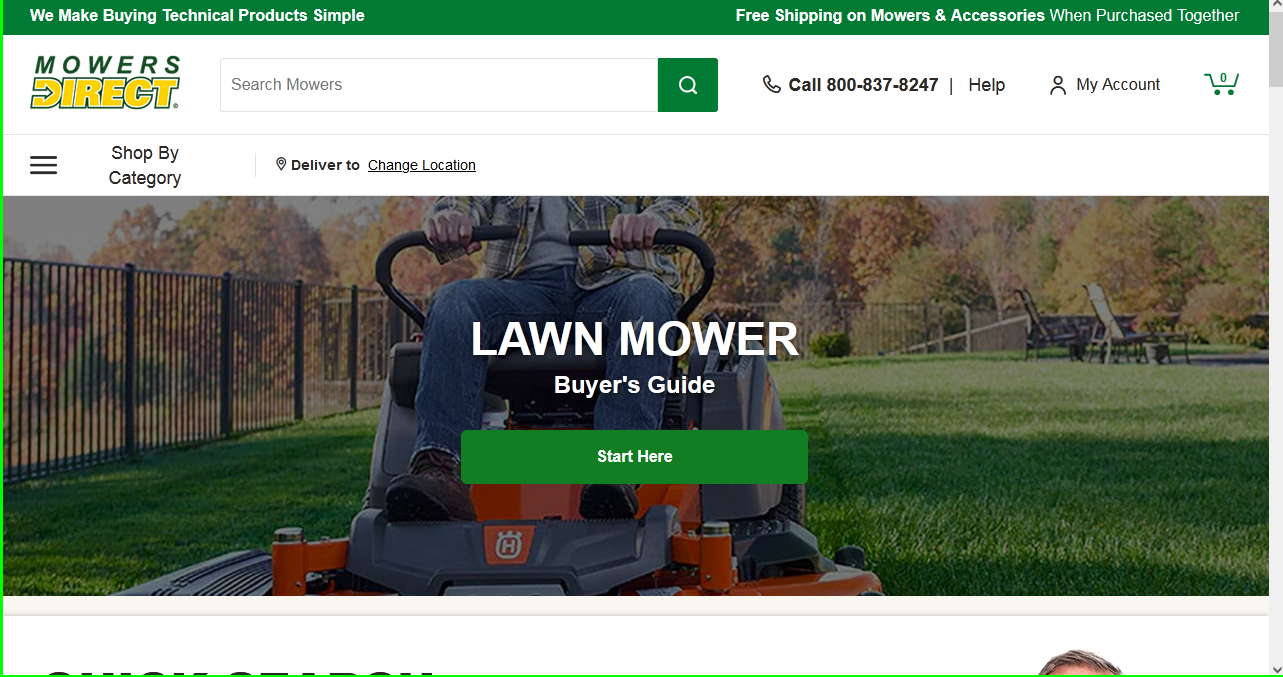 MowersDirect reviews