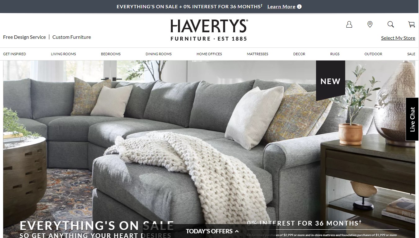 review havertys achieve mattress