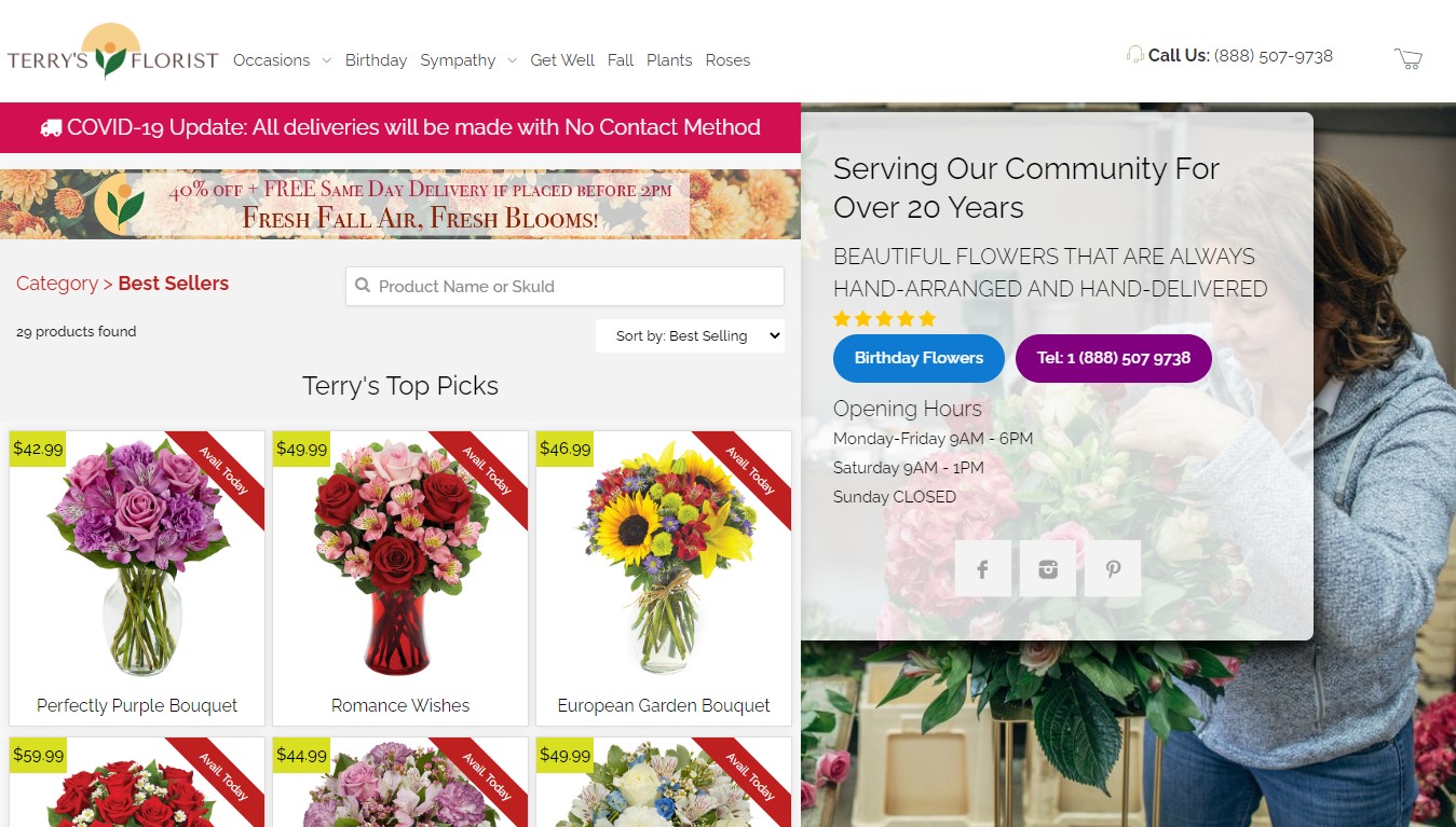 Terry s Florist Reviews