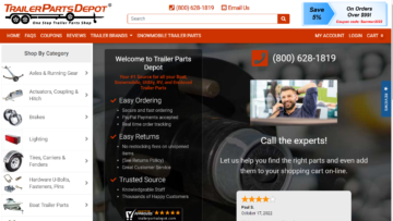 Trailer Parts Depot Reviews