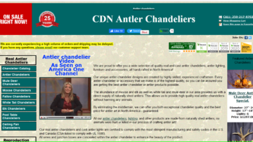 CDN Antler Chandeliers reviews