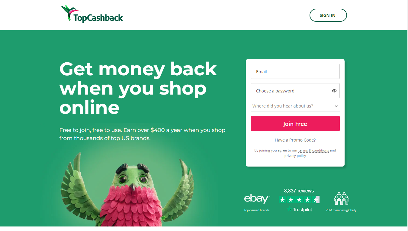 TopCashback Reviews