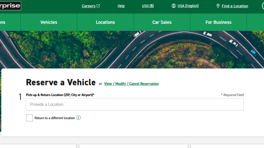 Enterprise Rent A Car Review Read Reviews And Share Your Experience   Enterprise 848x477 