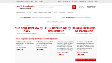 Louis Vuitton Replica Review