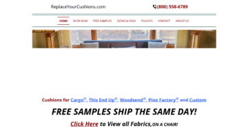 ReplaceYourCushions.com Review