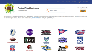 FootballFightMusic.com Review