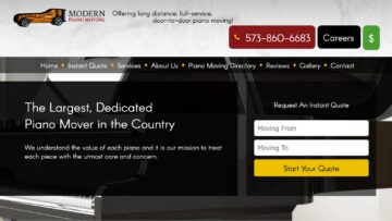 Modern Piano Moving Review