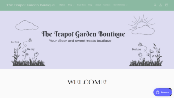 The Teapot Garden Boutique Review