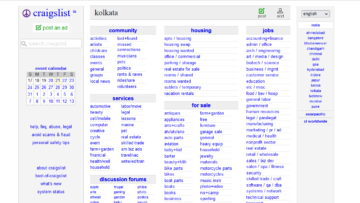 Kolkata.craigslist.org-Review