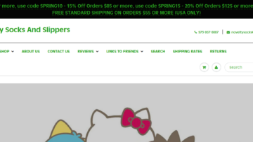 Novelty-socks-for-less.com-Review