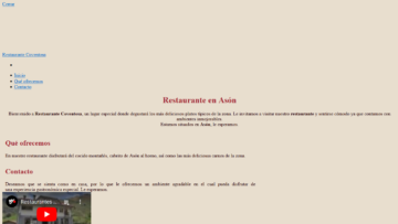 Restaurante Coventosa Review